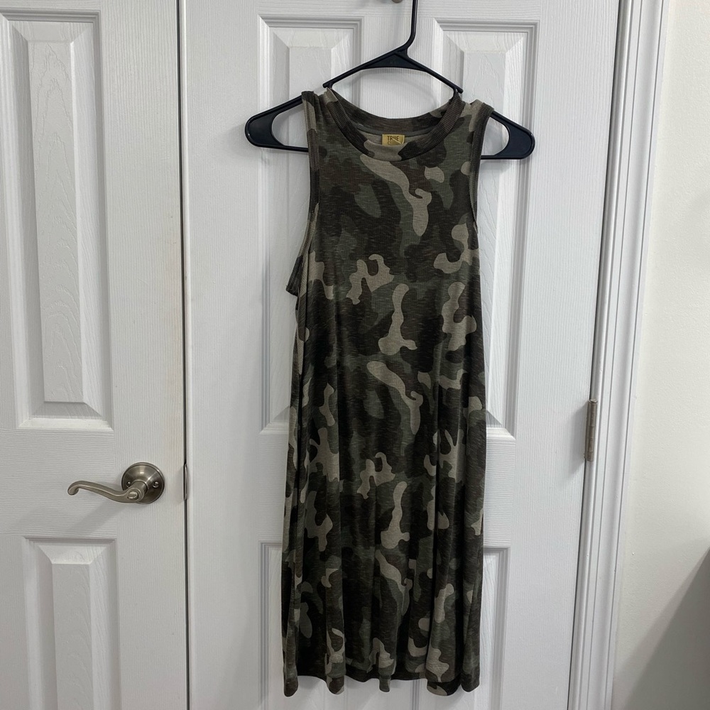 Camo Sleeveless Dress